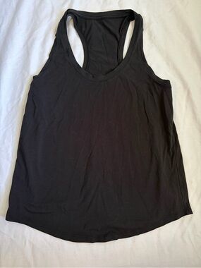 Lululemon Black Cool Racerback Tank Top - Size 8 (Approx)